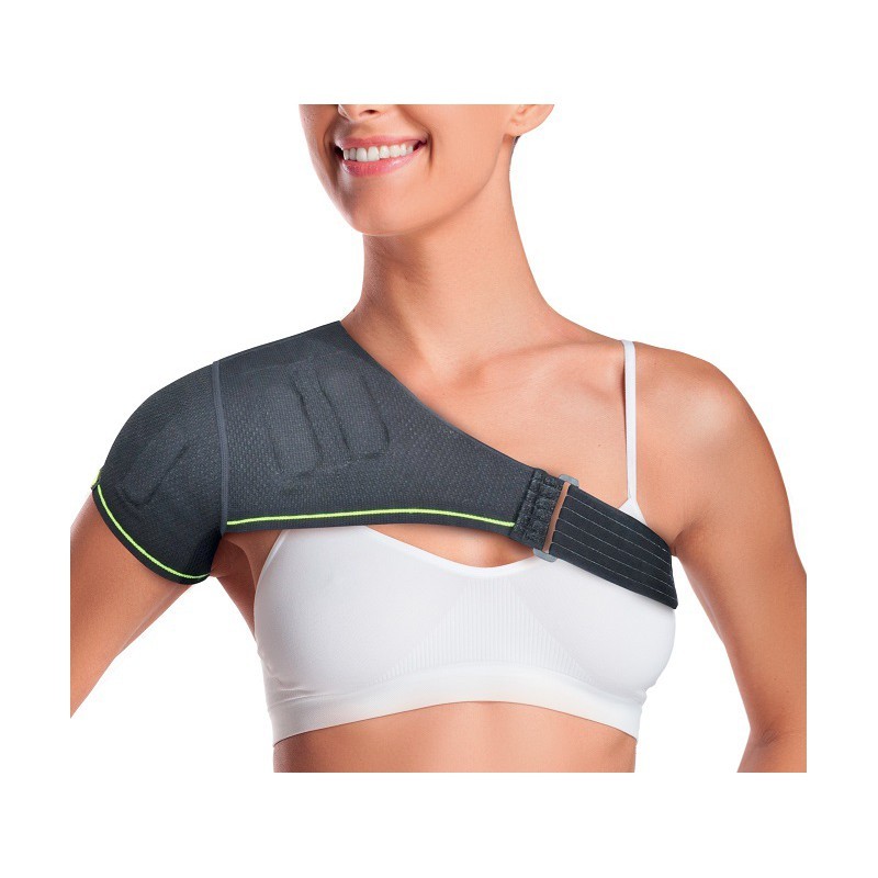 Orthèse épaulière magnétique Wondermag Auris en néoprène premium Taille M noire