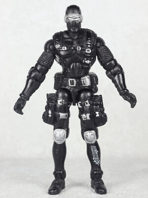 GI Joe vs Cobra Spy Troops SNAKE EYES v14 Action Figure Hasbro 2003