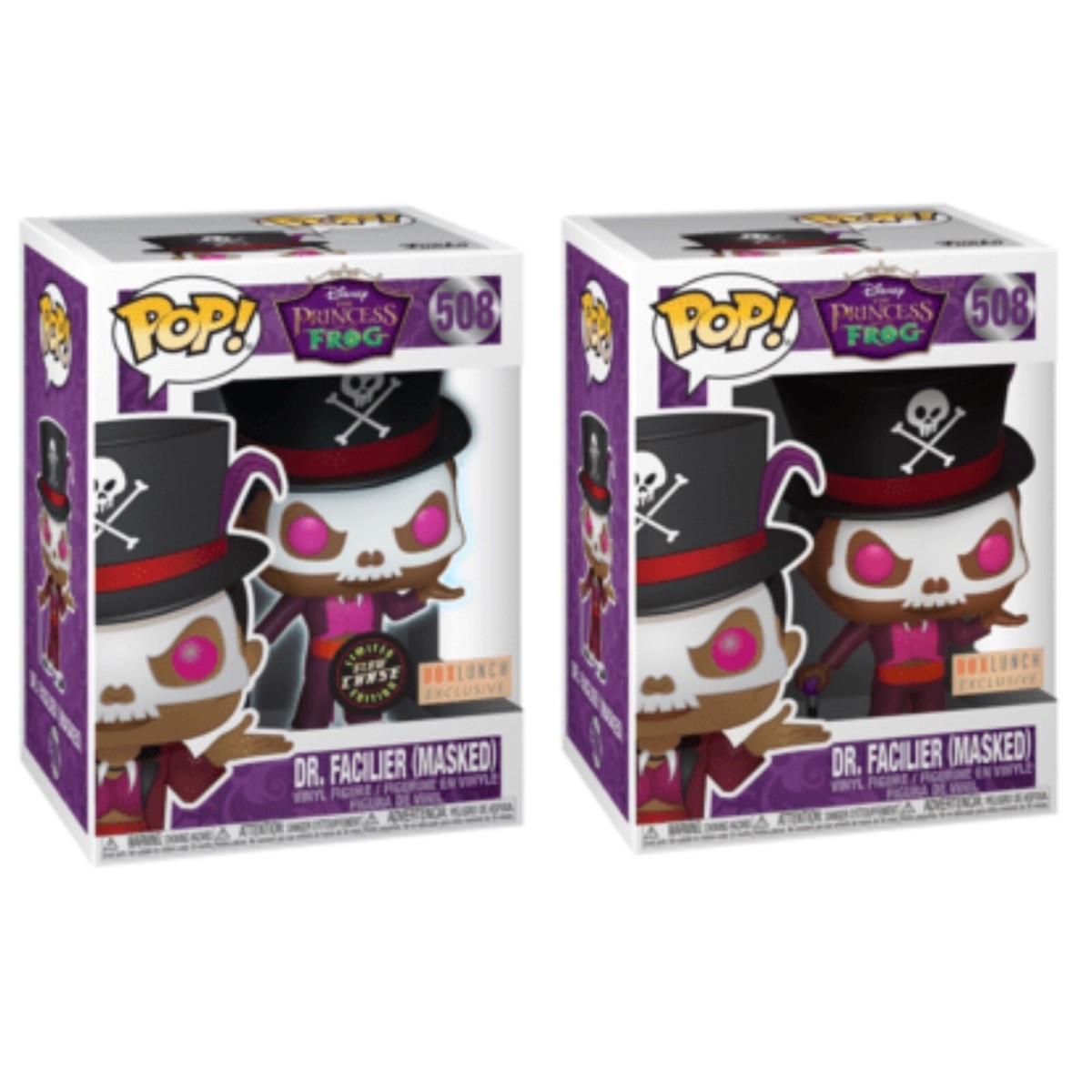Funko Pop Disney Dr Facilier Glow In The Dark Chase GITD