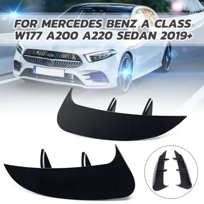 Für Mercedes Benz W177 A200 A220 Sedan Heckstoßstange Flaps Spoiler Lippe Canard