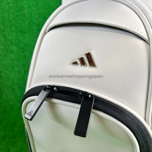 Adidas Golf Bag Metal Logo Premium Carry Stand Bag 8.5 x 47" 5-way 2025 Alumina - Picture 19 of 23