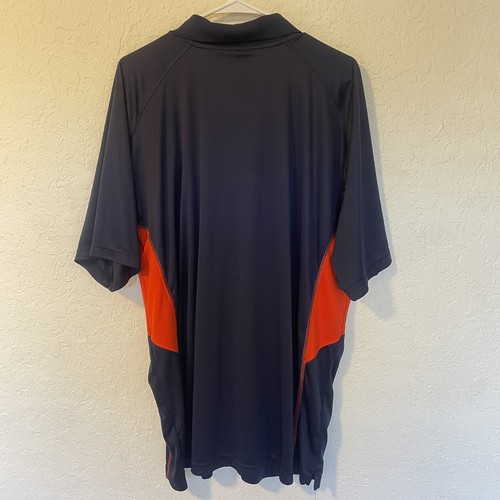 Auburn Tigers Men's Rivalry Threads Polo Shirt 2XL (50/52) BLUE/orange NCAA - Picture 5 of 9