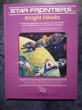 HARDCOVER Star Frontiers: Knight Hawks Dungeons Dragons AD&D TSR HOBBIES