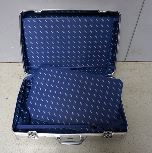 Vintage Rimowa Koffer Reisekoffer Alukoffer Kabinenkoffer Gr. L (0325-049) - Bild 7 von 9