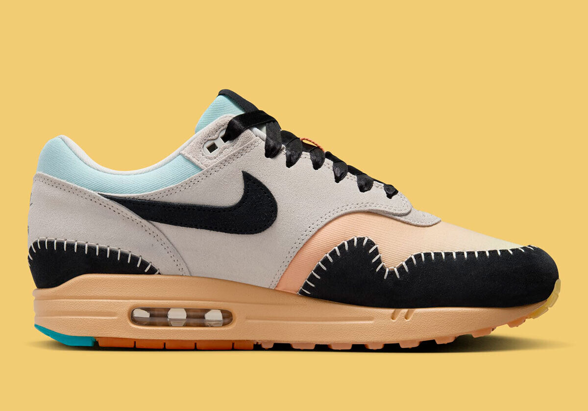 Nike Air Max 1 '87 N7 Light Bone Sesame Dusty Cactus Black Nike Air Max 1 '87 N7 Light Bone Sesame Dusty Cactus Black