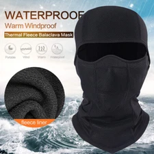 Balaclava Ski Mask Winter Fleece Thermal Head Hood Breathable Windproof Warm Hat