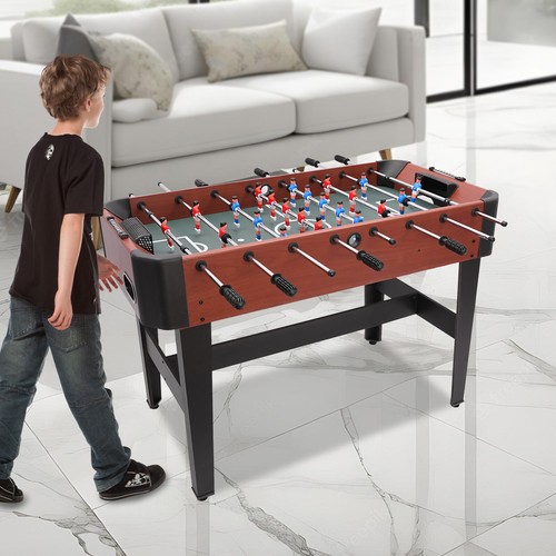 1.2m Modern Foosball Table Free Standing Soccer Table Game Foosball Game Table - Picture 3 of 17