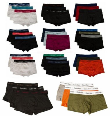 SG 3er Pack Herren Boxershorts Tripack CK CALVIN KLEIN Artikel U2664G LOW RISE TRUN