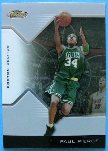 PAUL PIERCE, 2004-05 TOPPS FINEST #99, CELTICS