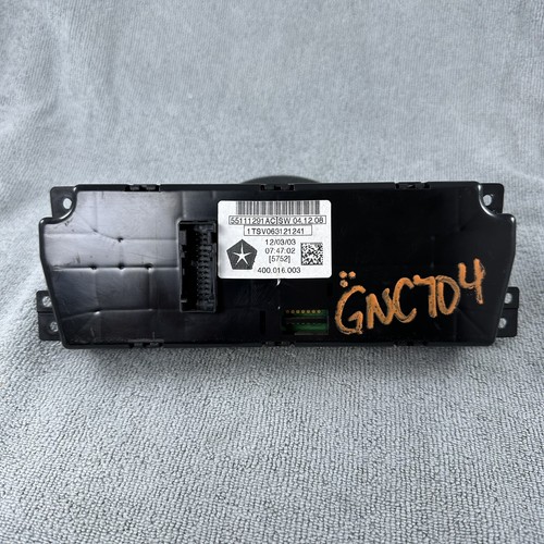 2011-2012 Dodge Ram 1500 Temperature Control Dual Zone AC Heat 2500 Climate OEM - Picture 4 of 8