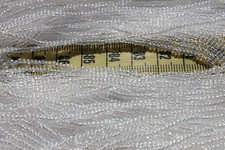 Luster Crystal 10/0 Czech Glass Seed Beads/hank
