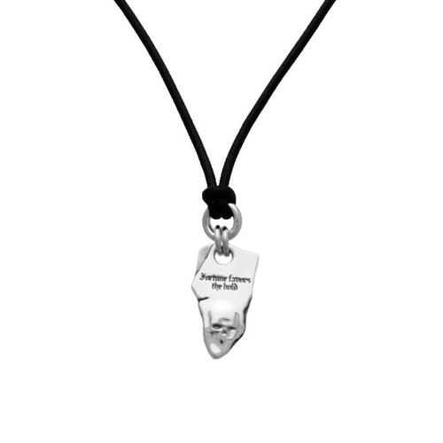 Pendentif Crâne Ailes 3D En Acier Inox – Style Biker Moto Western – Réf. 83