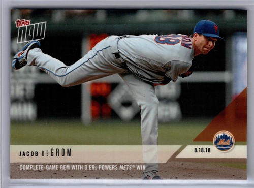 2018 Topps Now 611 Jacob deGrom
