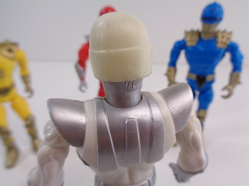 1991 Lanard Toys Atomic Power Ranger Warriors 6" Scale Set 4 Figuren Konvolut - Bild 13 von 20