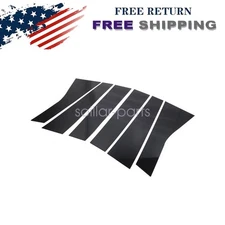 Fits Jeep Grand Cherokee 2011-21 Pillar Post Door Window Molding Cover Trim US