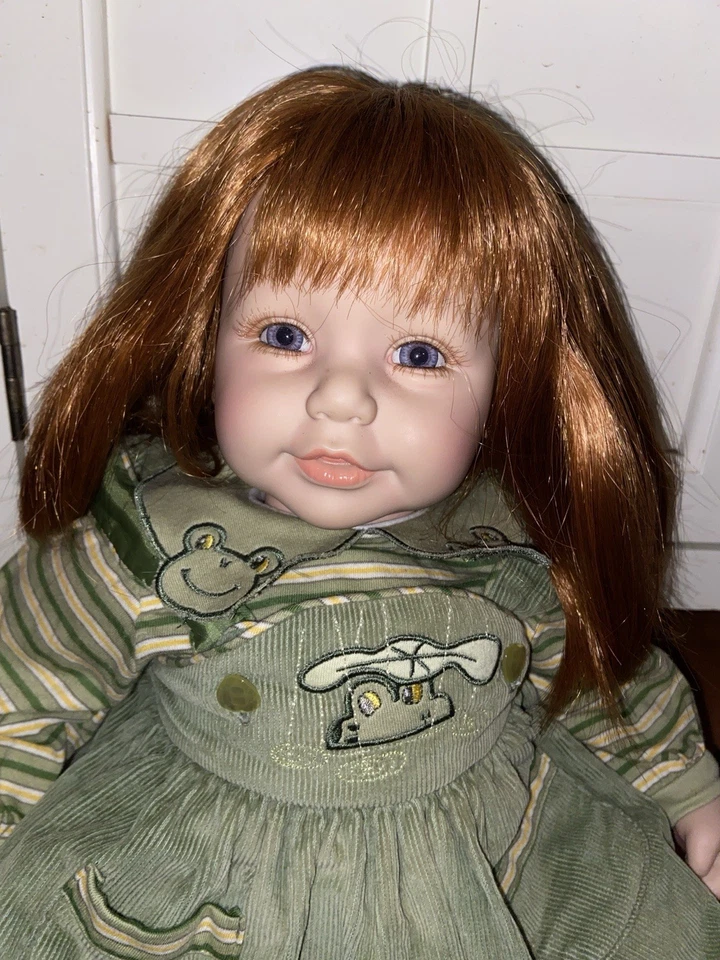 Adora, 20" Name Your Own Baby Doll, Fun Froggy Toddler Girl #2020294 Red Head Foto 2 de 4