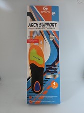Arch Support Orthotics Inserts, 240lbs Heavy Duty Work Boot Insoles XL