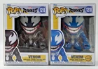 Funko POP! Games Marvel Rivals Venom #1218 Common & CHASE SET of 2 W/Protector