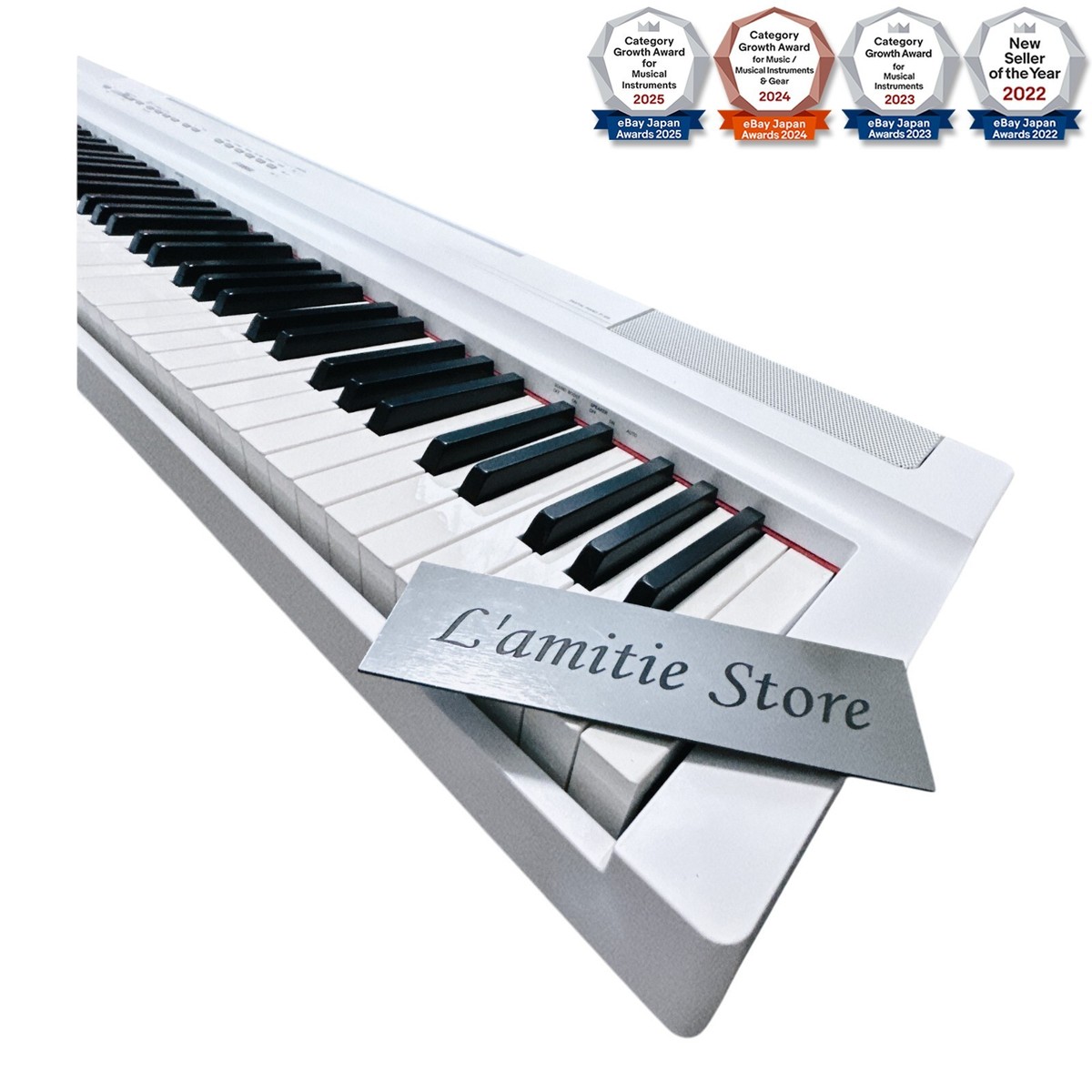 YAMAHA P125　ホワイト　電子ピアノ　※訳あり　現地取引のみ Amazon | YAMAHA P-125a WH ホワイト 電子ピアノ 88鍵盤 Xスタンド
