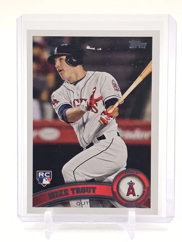 MIKE TROUT 2019 TOPPS ICONIC CARD REPRINTS ROOKIE #ICR-99 ANGELS Q0014