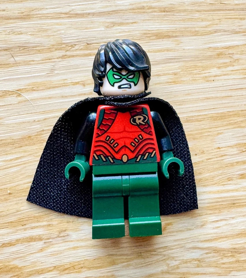  Lote de minifiguras de Batman de superhéroes DC - Aduanas + Auténtico Lego 76035 Robin Foto 4 de 4