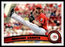 2011 Topps Bronson Arroyo Cincinnati Reds #98