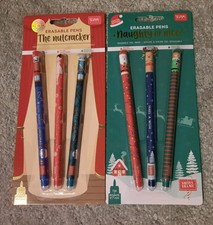 Legami Naughty Or Nice Erasable Gel Pen Set Christmas 2024 & Nutcraker set 2025