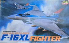 1/32 ACE hobby kit F-16XL 7114-open Box