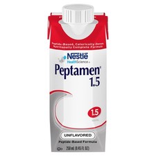 Nestle Peptamen 1.5 Oral Supplement Unflavored 250 mL Carton 24 Ct