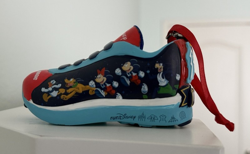 2021 runDisney “Every Mile Is Magic” Shoe Ornament