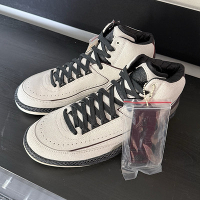 Jordan Air Jordan 2 Retro SP A Ma Maniére Herren Sneaker Beige/Schwarz EU 44