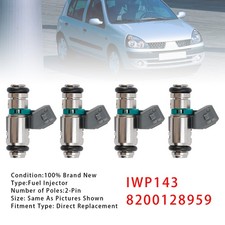 4Pcs Einspritzdüse Für Renault Clio Scenic Megane Laguna 1.4/1.6L IWP143