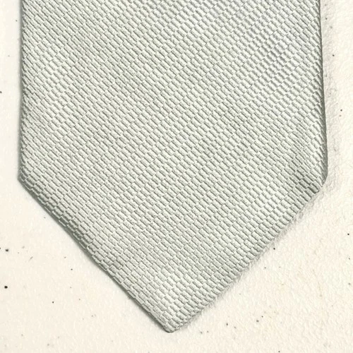 Dolce & Gabbana Italy Men's Frost Mint Blue Geometric Pattern Silk Jacquard Tie image 2