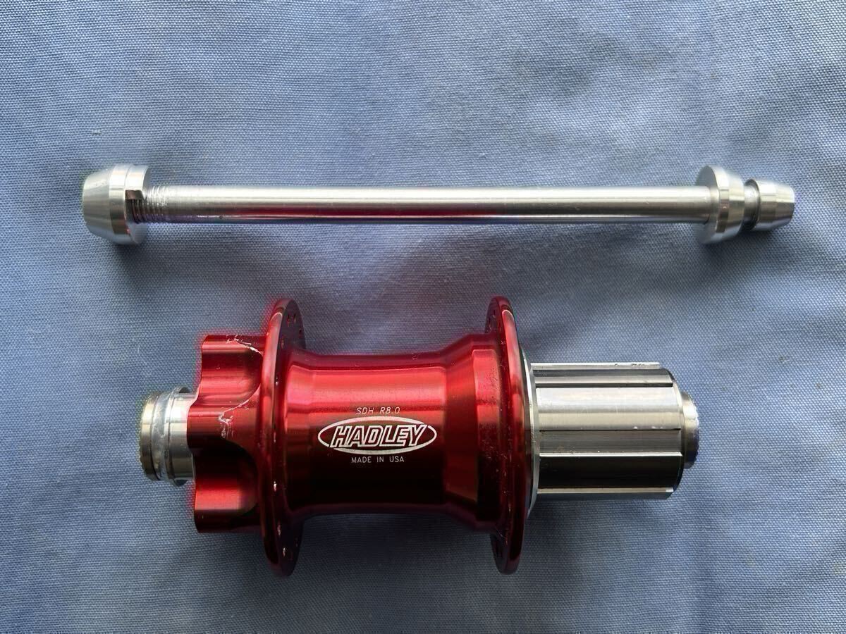 HADLEY フロントディスクハブ 32H HADLEY Rear Hub 32H 135mm x 10 mm Thru-Axle 10s Free SDH R8.0 | eBay