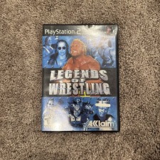 Legends of Wrestling PS2 Complete CIB Tested Working w/ Manual