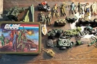 Vintage G.I. Joe Estate Lot. Includes G.I. Joe Figures And Vintage G.I Joe Box.