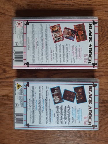 Blackadder the Third Complete Third Series. Two VHS Cassette Tapes - Picture 2 of 2