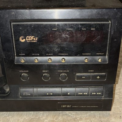 Pioneer PD-F807 101 Disc CD Changer Player WORKS (NO REMOTE