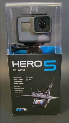 GoPro Hero 5 Black Edition Action Camera New + Accessory