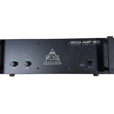 Ross Systems Mega Amp 800 Power Amplifier  Vintage Tested Working  51026