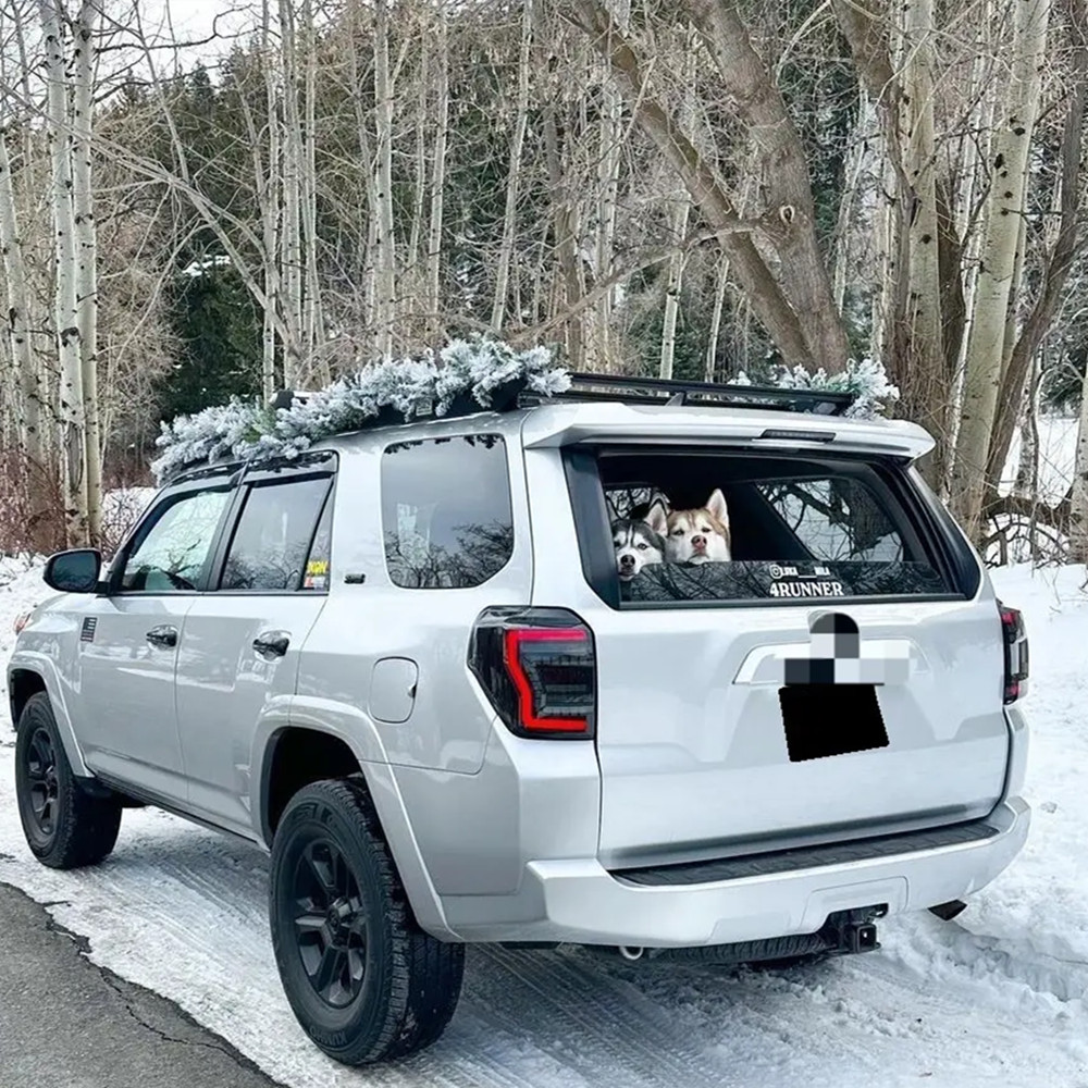 Smoked Fits Toyota 4Runner 2010-2024 LED Tail Light Assembly Sequential One Pair