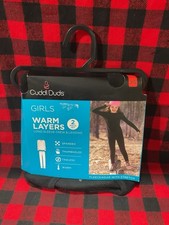 Cuddl Duds New Girls Xsmall 4/5 Fleecewear With Stretch 2 Piece Set