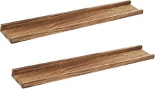 Floating Shelf Wall Mounted Ledge Storage Display Wall shelves Unit Set of 2