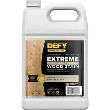 DEFY Extreme Wood Stain Crystal Clear F-Style gal 2 pack