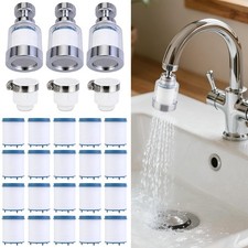 23 Pcs Sink Faucet Water Filter with Filter Elements Set, 360 Rotating Faucet...