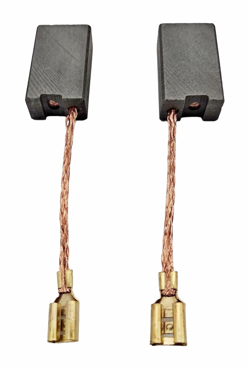 1 PAIO DI Pistoni Di Carbone Con Fermo Auto Per Parkside PWS 230 D4 - Foto 5