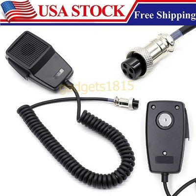 NEW DM-507 4 Pin Microphone Dynamic MIC For Cobra Uniden CB Two Way Radio