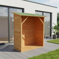 Kaminholzregal Xxl Brennholzregal Kaminholzunterstand Holz Feuerholzregal 🔥