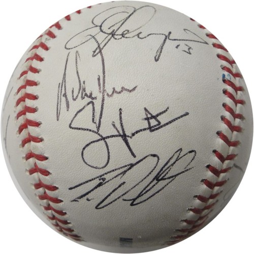 Evan Longoria Ryan Braun Adam Dunn Firmado Equipo Olímpico de Béisbol de las Grandes Ligas de EE. UU. - Imagen 4 de 5