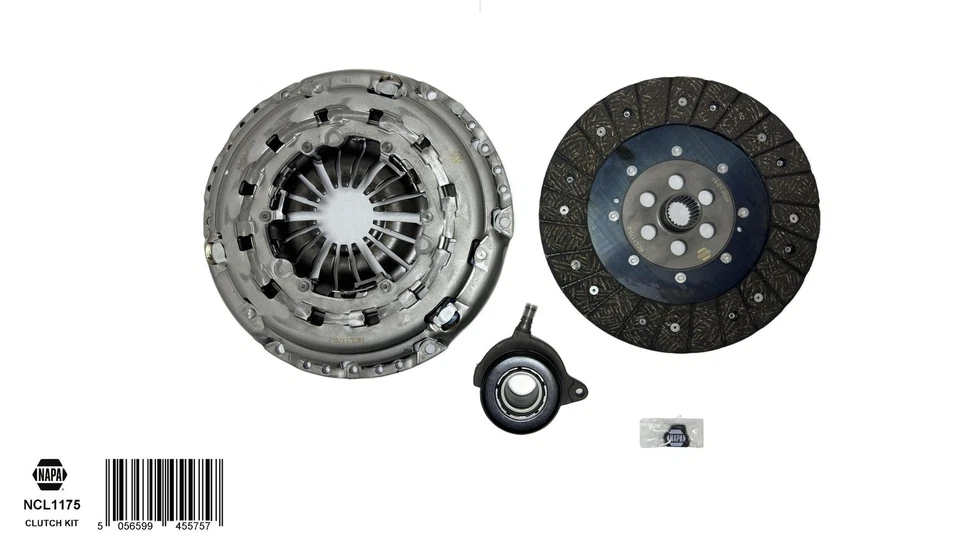 Kit de embrague compatible con VOLVO V70 Mk3 2.0D 2.4D 07 a 15 240 mm NAPA 30735828 30759158 Foto 2 de 4